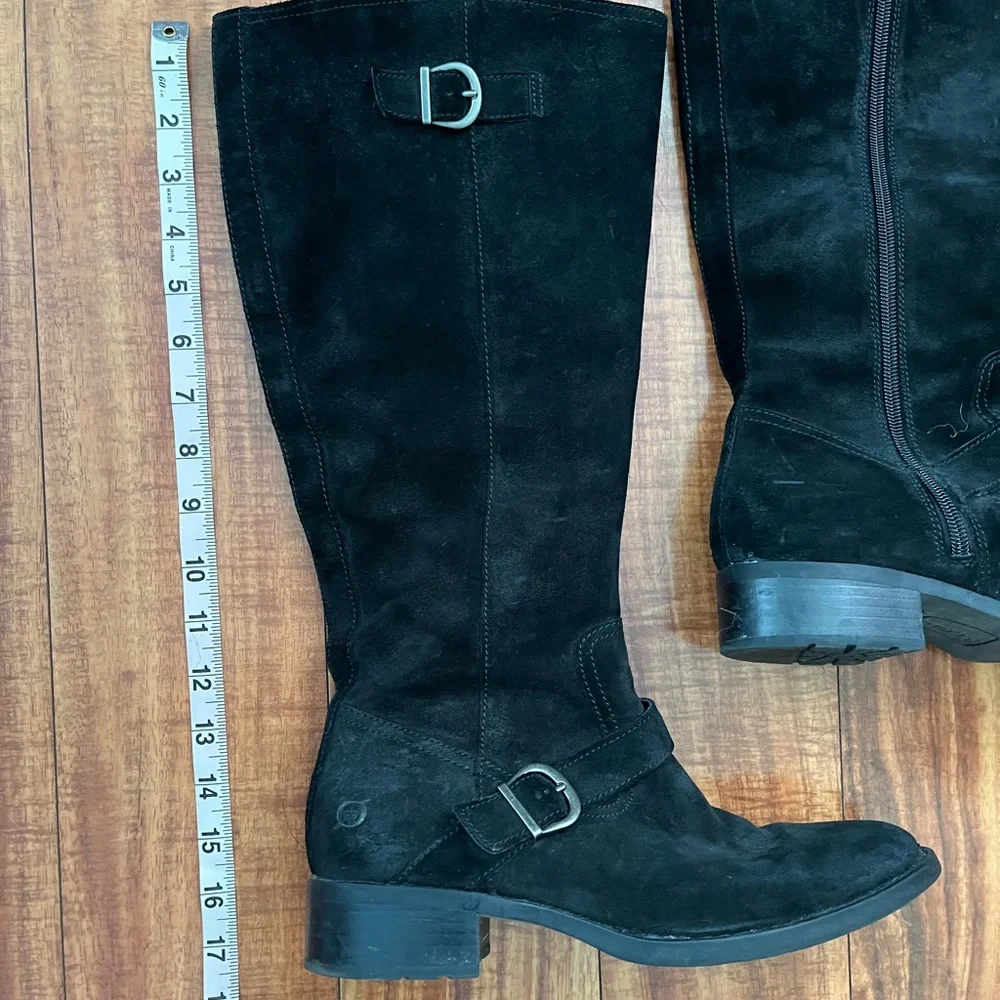 Born knee high boots with buckle detail
